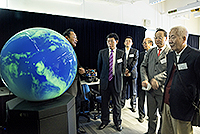 Prof. Zhou Chenghu (2nd from left)